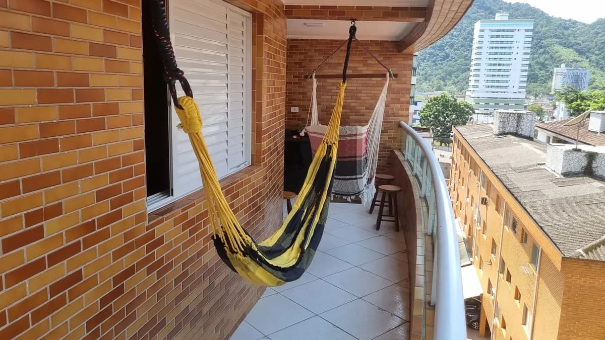 APARTAMENTO 2 DORMITÒRIOS, MOBILIADO À VENDA NO CANTO DO FORTE – PRAIA GRANDE/SP - Foto 3