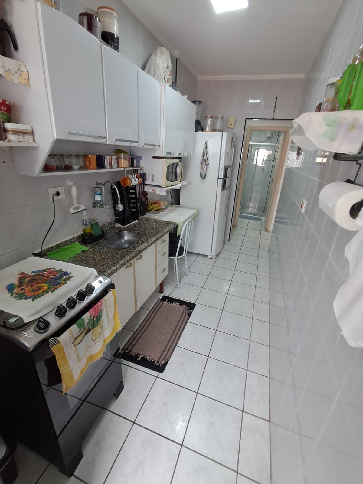 Apartamento de 70 m² com 1 Dorm. Lazer Completo com Piscina à venda em Vila Mirim Praia Grande -SP